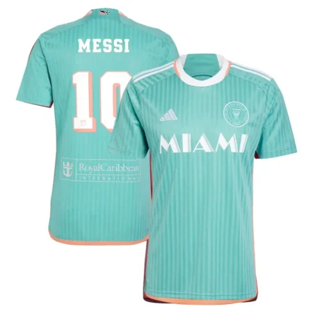 Camisa Inter Miami Messi 10 Azul Terceira III Masculina 2024/25
