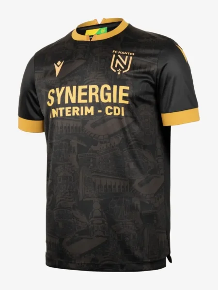 Camisa Nantes Fc Reserva Preta II 2024/25 Masculina