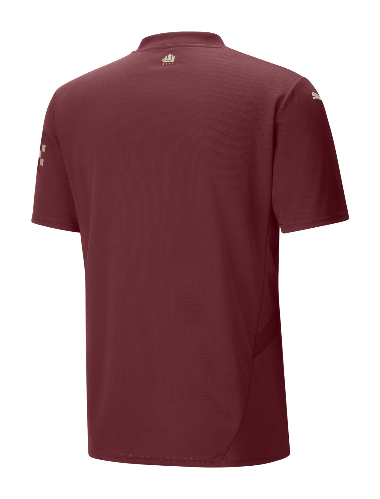 Terceira-camisa-Manchester-City-2024-25-vinho-masculina- Camisa Manchester City Vinho Três III 2024/25 Masculina