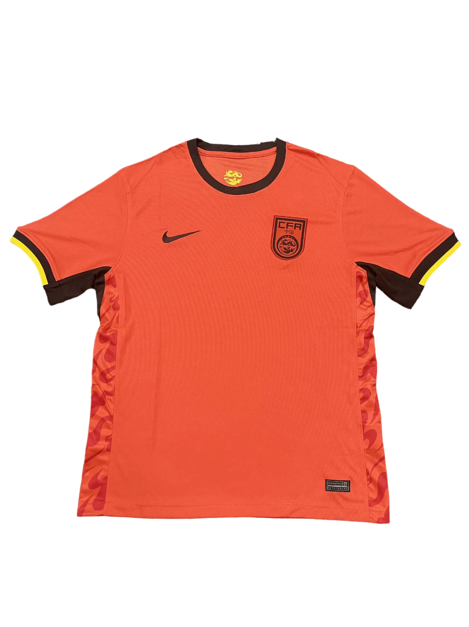 Camisa Seleção da China Laranja 2024/25 Masculina Camisa Seleção da China Laranja 2024/25 Masculina