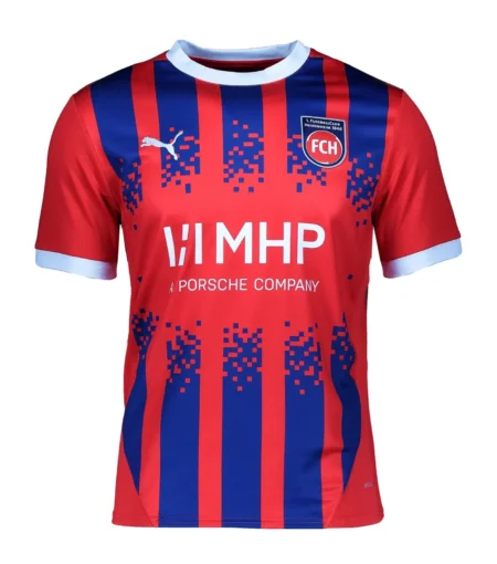 Camisa Heidenheim Titular Vermelha I 2024/25 Masculina