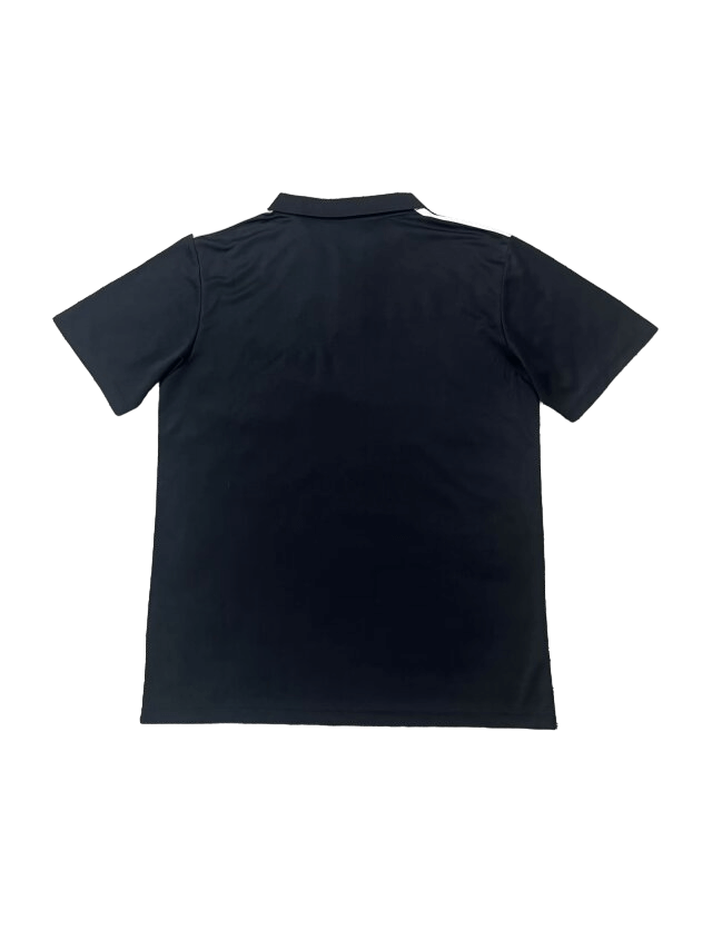 Camisa Manchester United Balmain Polo Preta 2024/25 Masculina Camisa Manchester United Balmain Polo Preta 2024/25 Masculina