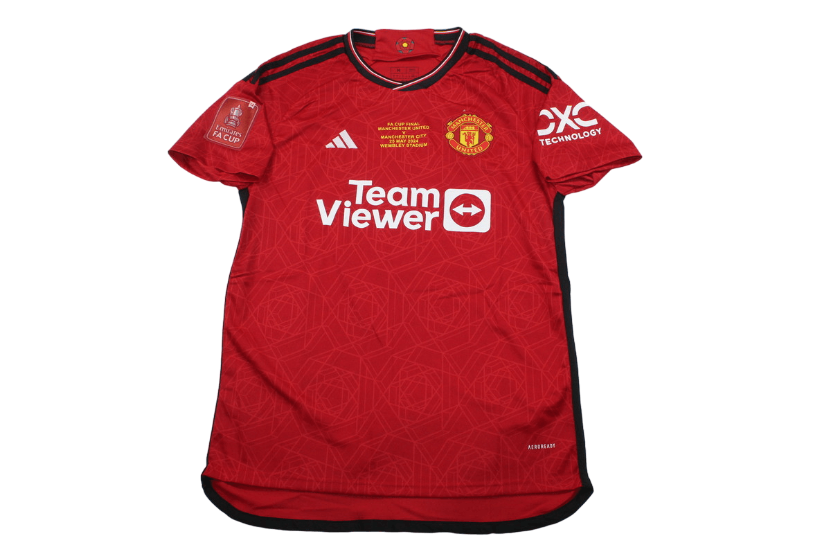 Camisa Manchester United FA CUP Garnacho #17 Home Masculina Camisa Manchester United FA CUP Garnacho #17 Home Masculina