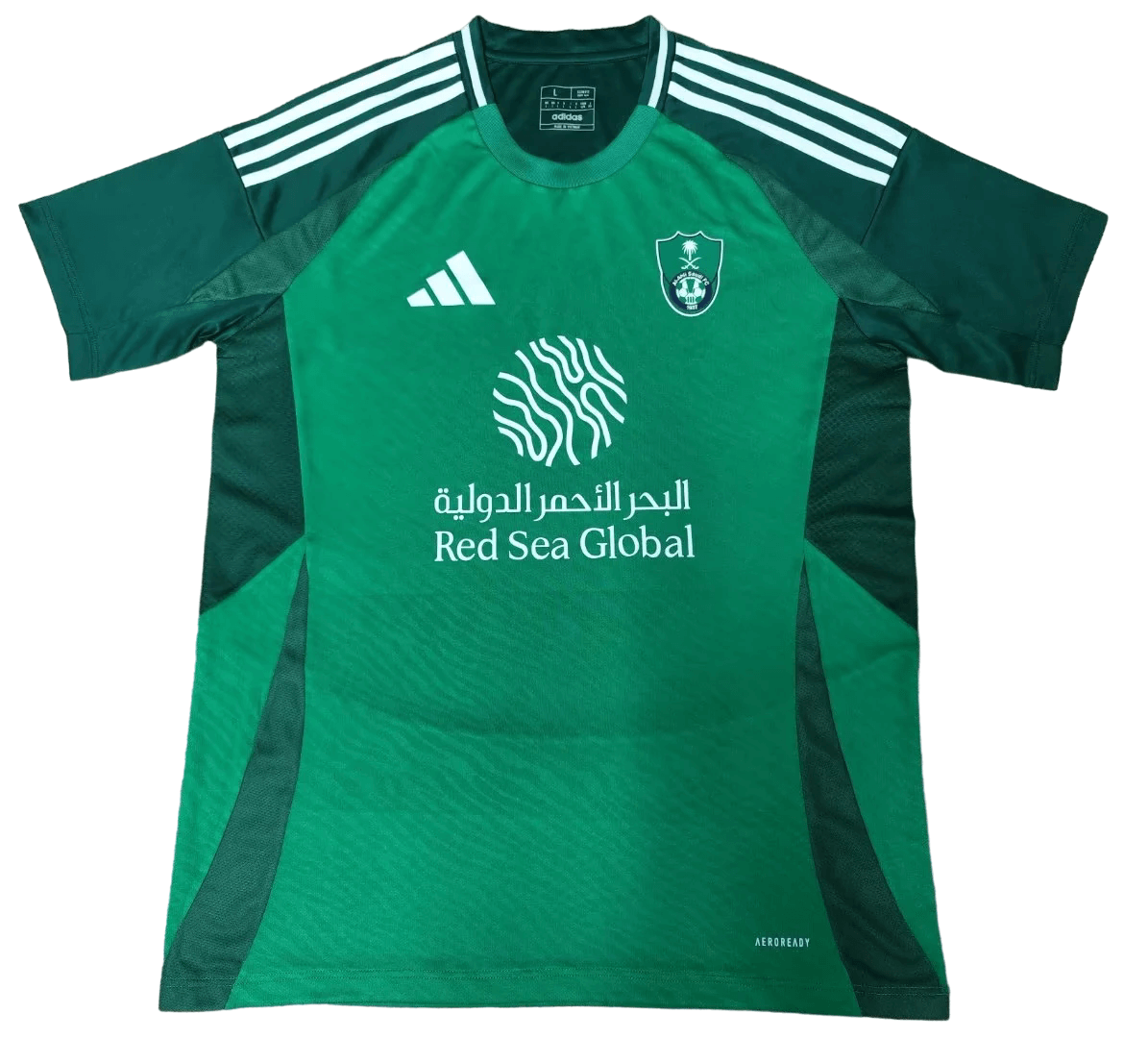 Camisa Al-Ahli Saudi Titular I Verde 2024/25 Masculina Camisa Al-Ahli Saudi Titular I Verde 2024/25 Masculina