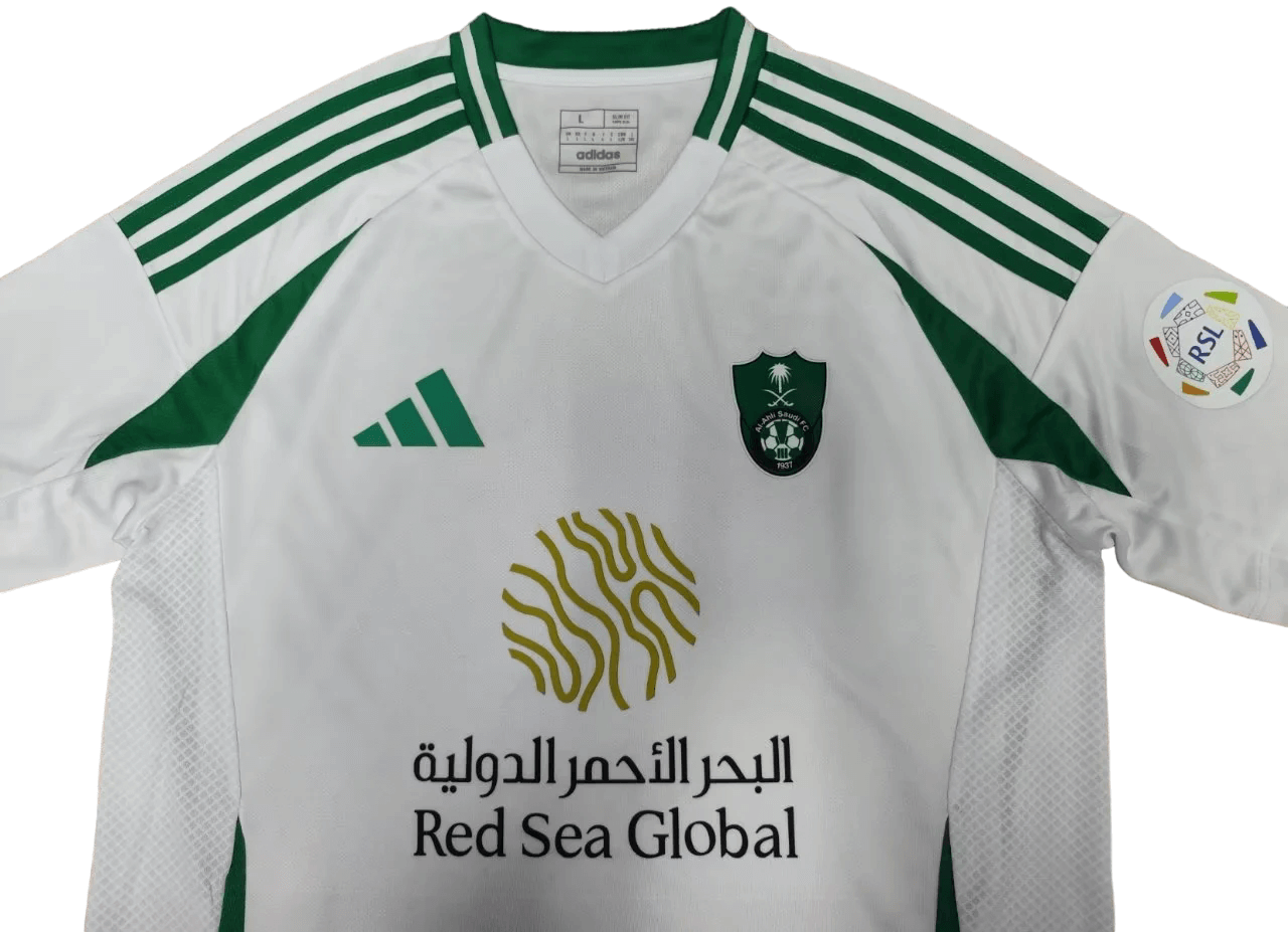 Camisa Al-Ahli Saudi Reserva Branca II 2024/25 Masculina Camisa Al-Ahli Saudi Reserva Branca II 2024/25 Masculina