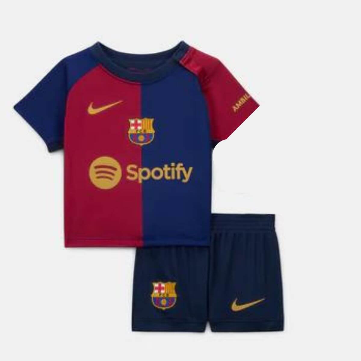 kit-infantil-barcelona-home-i-vermelho-2024-25-unissex-1-1 Kit Infantil Barcelona Vermelho Titular I 2024/25 Unissex