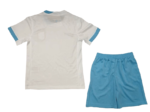 Kit Infantil Reserva Uruguai Branca Away II 2024/25 Unissex