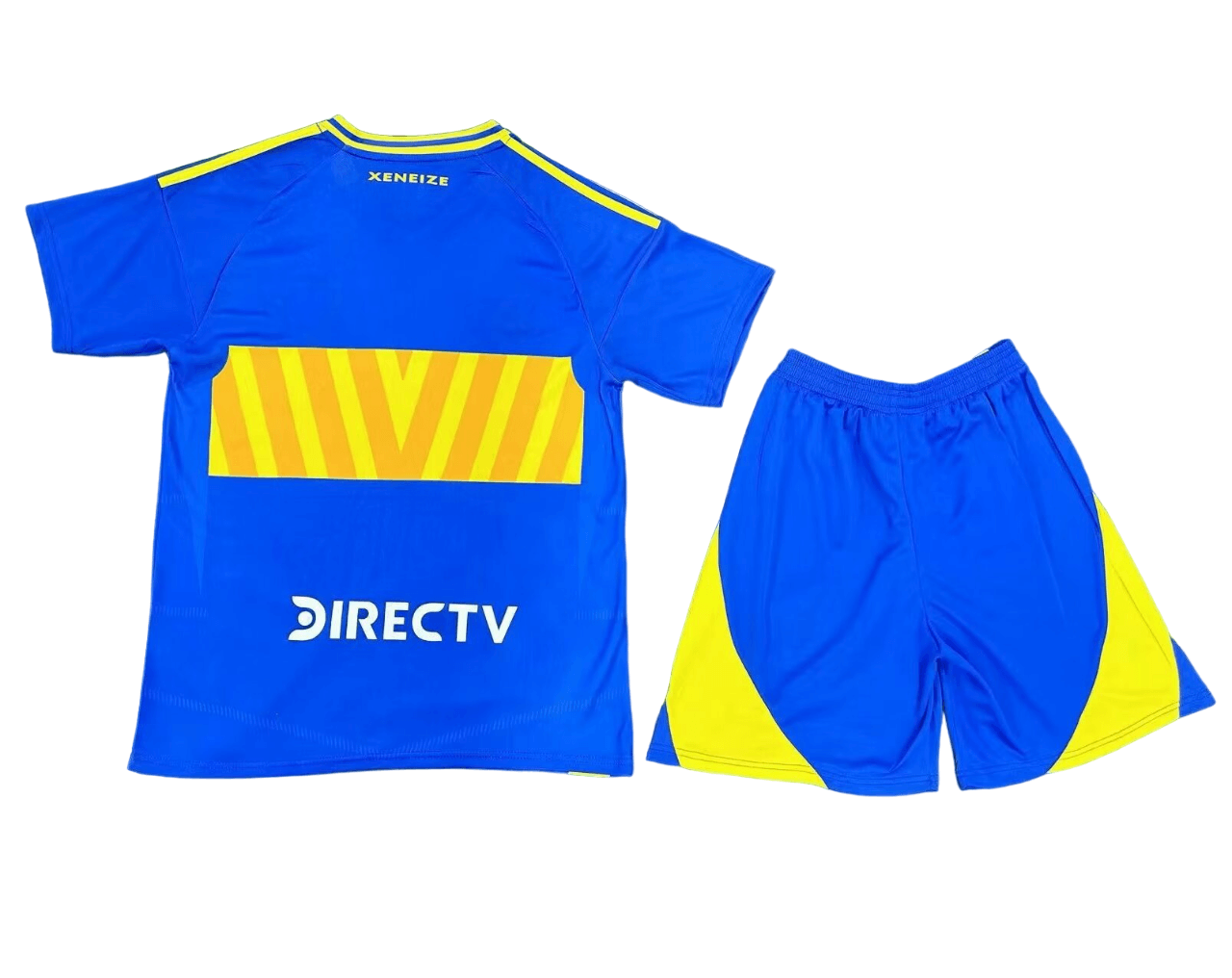 Kit Infantil Boca Juniors Titular Azul I 2024/25 Unissex Kit Infantil Boca Juniors Titular Azul I 2024/25 Unissex