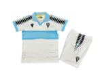 Kit Infantil Cádiz Branca Away II 2024/25 Unissex