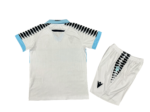 Kit Infantil Cádiz Branca Away II 2024/25 Unissex