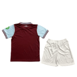 Kit Infantil West Ham Titular Vermelha 2024/25 Unissex