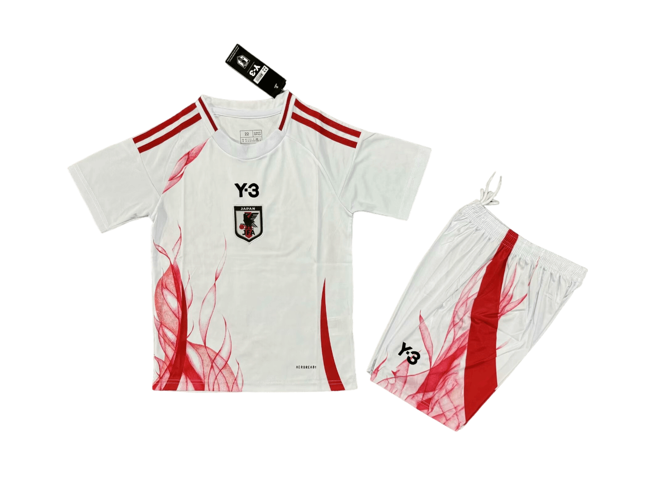 Kit Infantil Japão Branca Olimpíadas 2024/25 Unissex Kit Infantil Japão Branca Olimpíadas 2024/25 Unissex