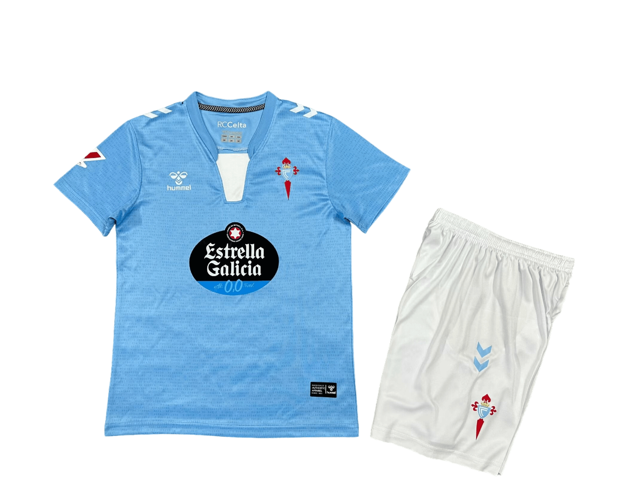 Kit Infantil Celta de Vigo Azul Home I 2024/25 Unissex Kit Infantil Celta de Vigo Azul Home I 2024/25 Unissex