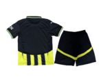 Kit Infantil Manchester City VerdePreta III 202425 Unissex