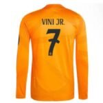 Camisa-Reserva-Real-Madrid-Vini-Jr-7-Laranja-Jogador-2024-25-loja-malta-esportes (1)