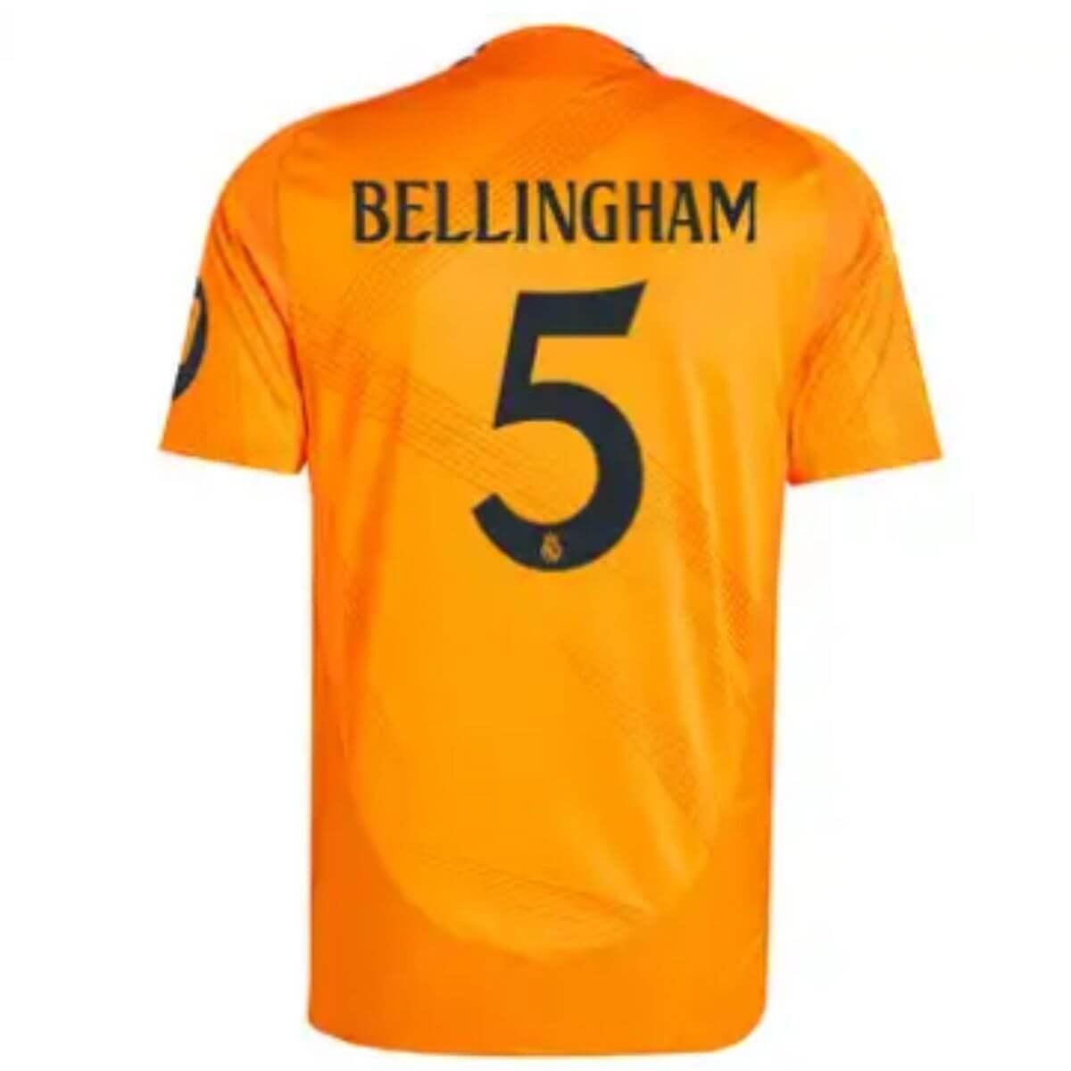Camisa-Reserva-Real-Madrid-bellingham-5-laranja-2024-25-jogador-loja-malta-esportes Camisa Reserva Real Madrid Bellingham #5 Laranja 2024/25 Jogador