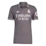 Camisa-Terceira-Real-Madrid-bellingham-5-Cinza-2024-25-Jogador-loja-malta-esportes-