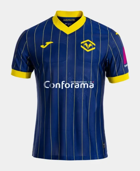 Camisa Titular Hellas Verona Azul I 2024/25 Masculina