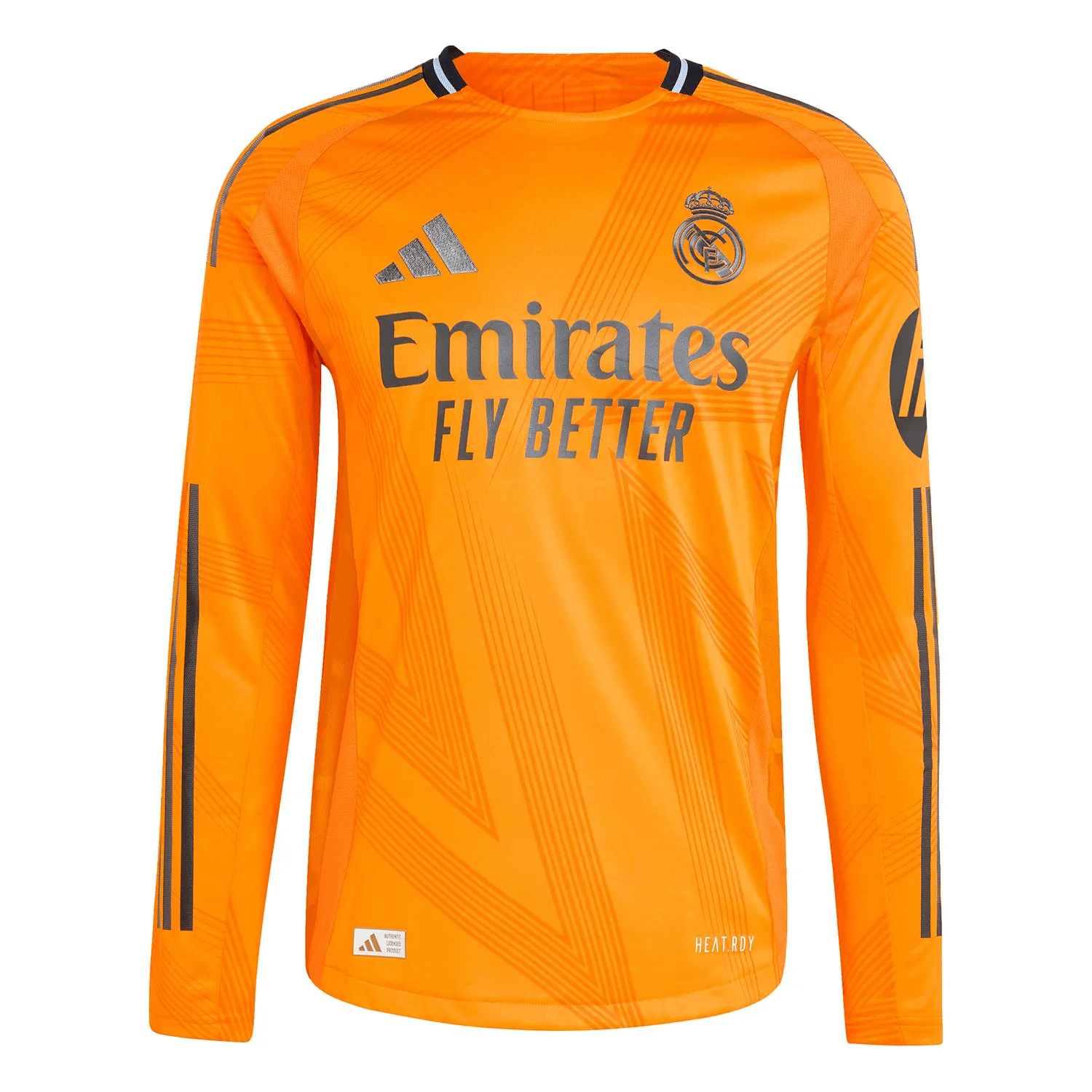 Camisa-reserva-real-madrid-mbappe-9-Manga-Comprida-2024-25-jogador-laranja-loja-malta-esportes Camisa Reserva Real Madrid Mbappe #9 Manga Comprida 2024/25 Laranja Jogador