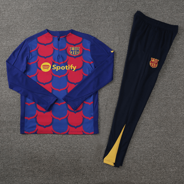 Conjunto-de-treino-barcelona-azul-vermelha-2024-25-jaqueta-calca-loja-malta-esportes (1) Conjunto Barcelona Treino Jaqueta/Calça Azul/Vermelha 2024/25