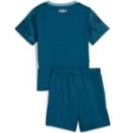 Kit Infantil Olympique de Marseille Away Azul Escuro 2024/25 Unissex