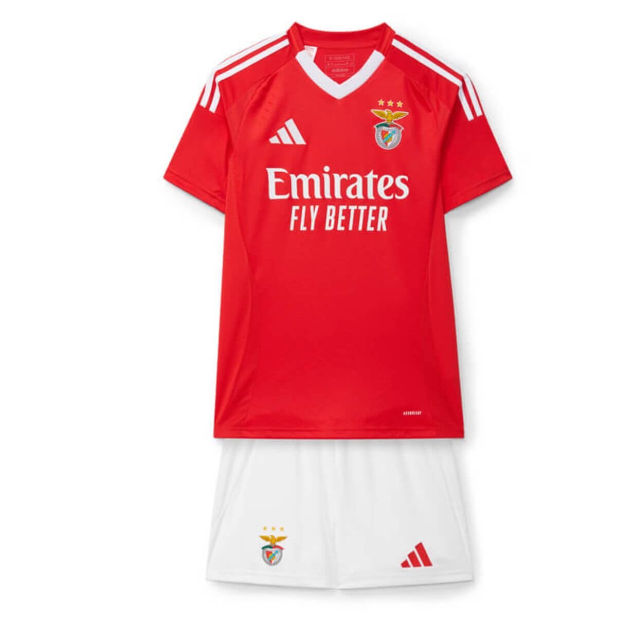 Kit Infantil Benfica Vermelha I Home 2024/25 Unissex Kit Infantil Benfica Vermelha I Home 2024/25 Unissex
