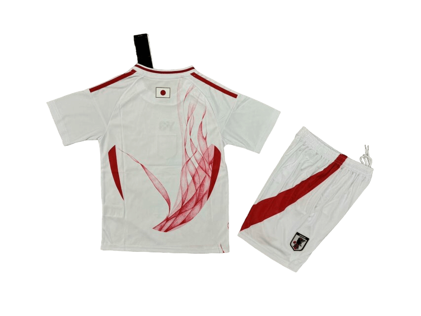Kit Infantil Japão Branca Olimpíadas 2024/25 Unissex Kit Infantil Japão Branca Olimpíadas 2024/25 Unissex