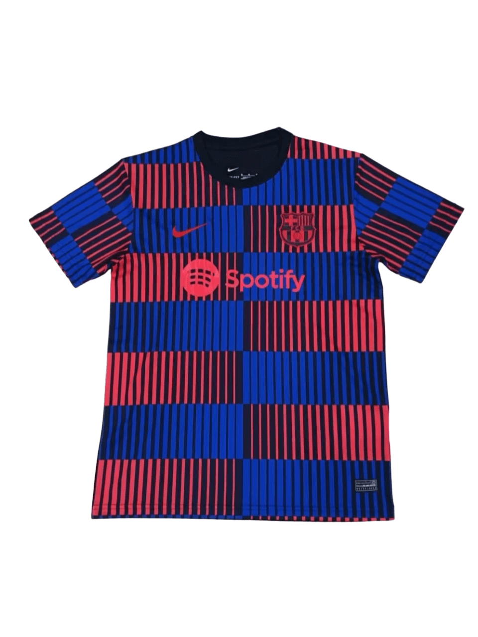 Camisa Barcelona Treino Preta/Grená 2024/25 Masculina Camisa Barcelona Treino Preta/Grená 2024/25 Masculina