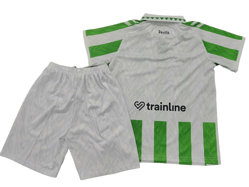 Kit Infantil Titular Real Bétis Verde I 2024/25 Unissex Kit Infantil Titular Real Bétis Verde I 2024/25 Unissex