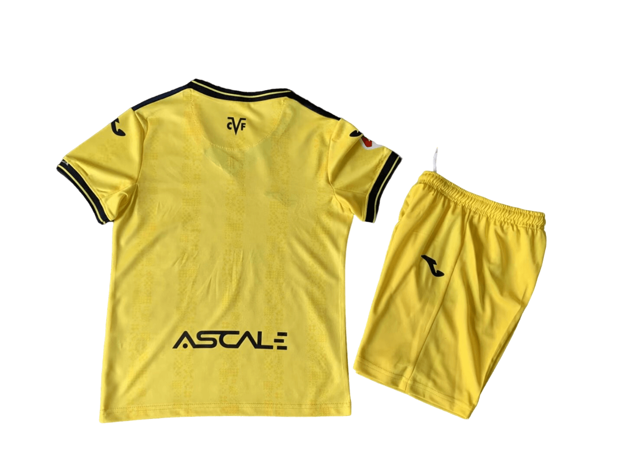 Kit Infantil Titular Villarreal Amarela Home I 2024/25 Unissex Kit Infantil Titular Villarreal Amarela Home I 2024/25 Unissex