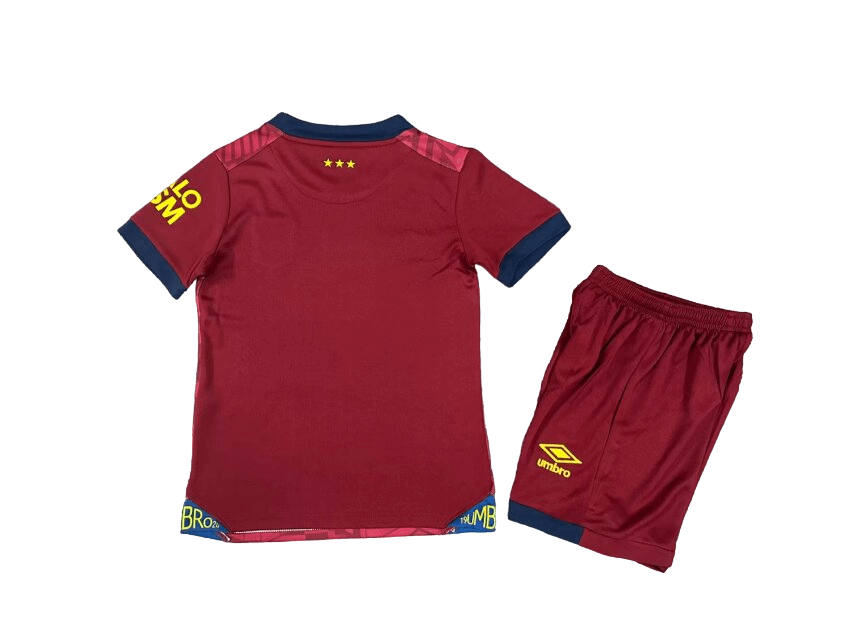 Kit Infantil Ipswich Town Reserva Vinho II 2024/25 Unissex Kit Infantil Ipswich Town Reserva Vinho II 2024/25 Unissex