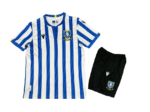 Kit Infantil Sheffield United Home Azul/Branca 2024/25 Unissex
