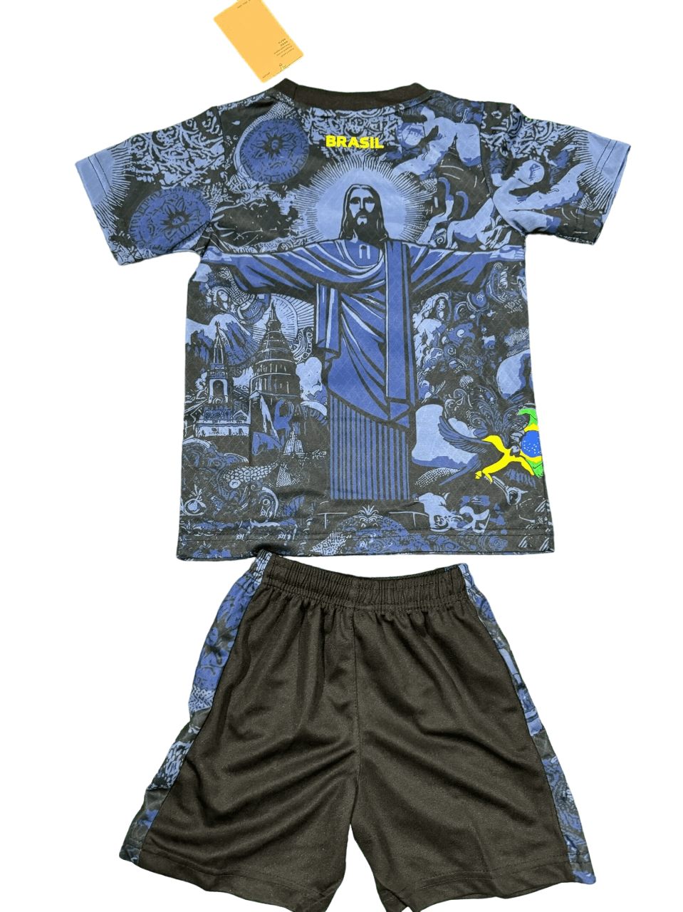 Kit Infantil Brasil Cristo Redentor Azul 2024/25 Unissex Kit Infantil Brasil Cristo Redentor Azul 2024/25 Unissex