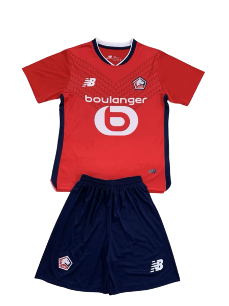 Kit Infantil Lille Losc I Vermelha 2024/25 Unissex