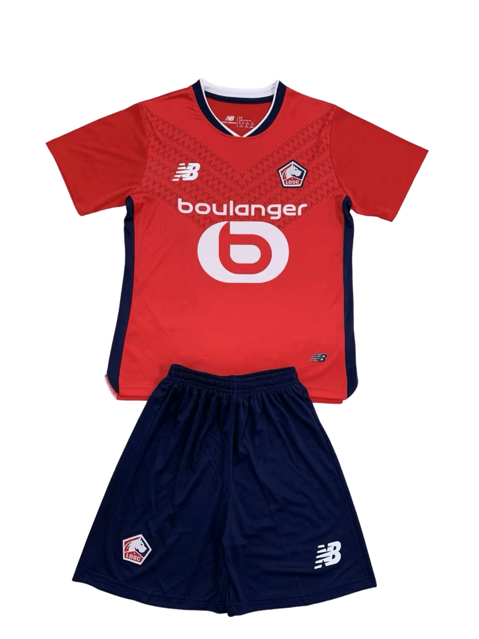 Kit Infantil Lille Losc I Vermelha 2024/25 Unissex Kit Infantil Lille Losc I Vermelha 2024/25 Unissex