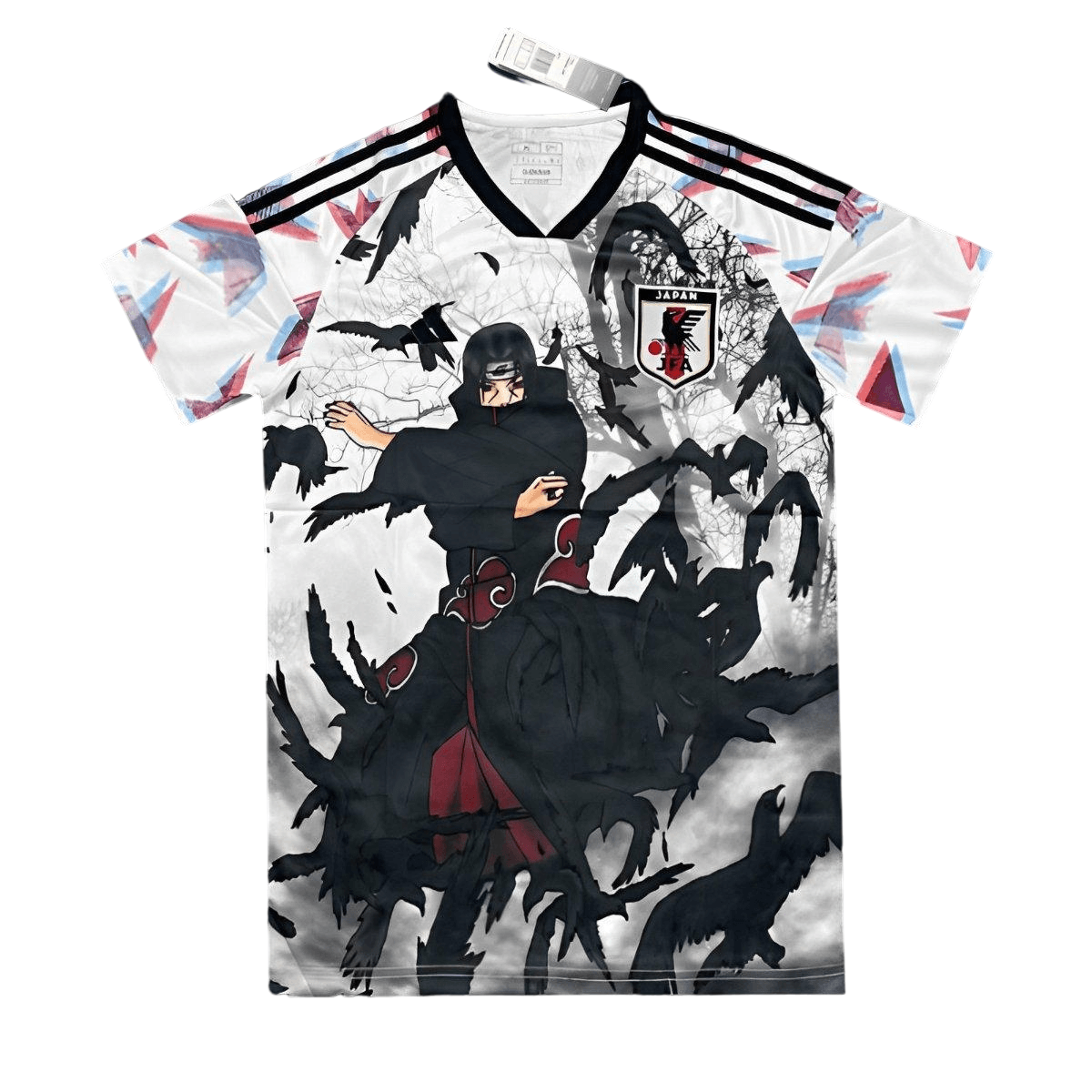 camisa-Itachi-Uchiha-naruto-japao-branca--masculina (1) Camisa Itachi Uchiha Naruto Japão Branca 2024/25 Masculina