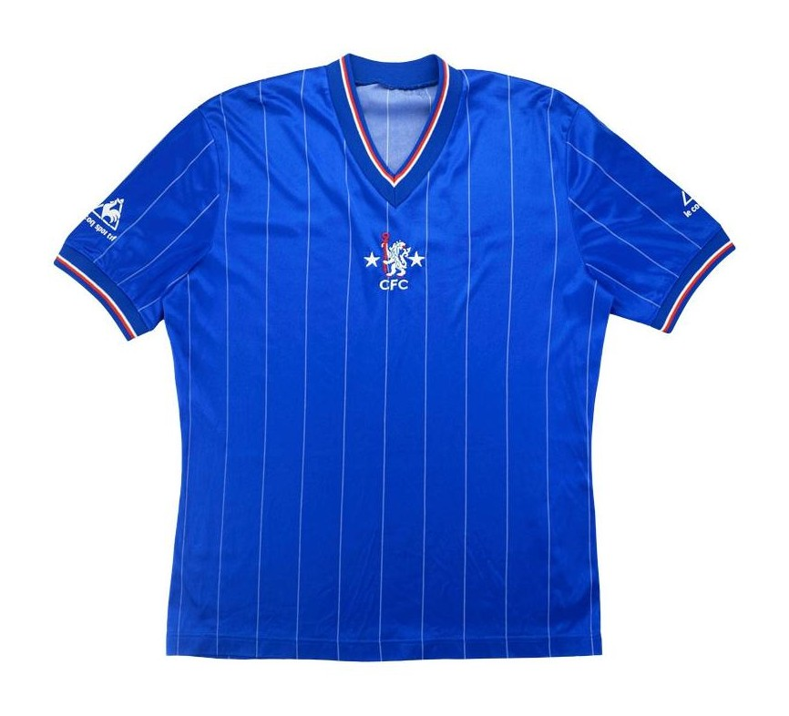 camisa Titular Chelsea FC 1982-83 masculina Camisa Titular Chelsea Azul I FC 1982/83 Masculina