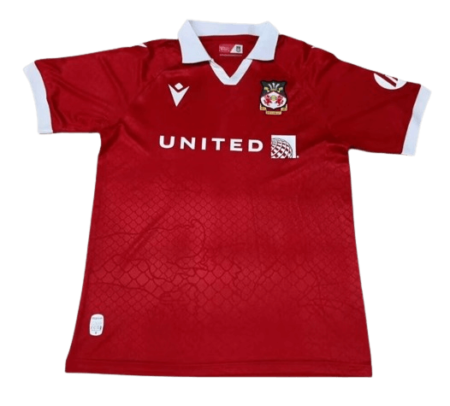 Camisa Titular Wrexham Vermelha I 2024/25 Masculina