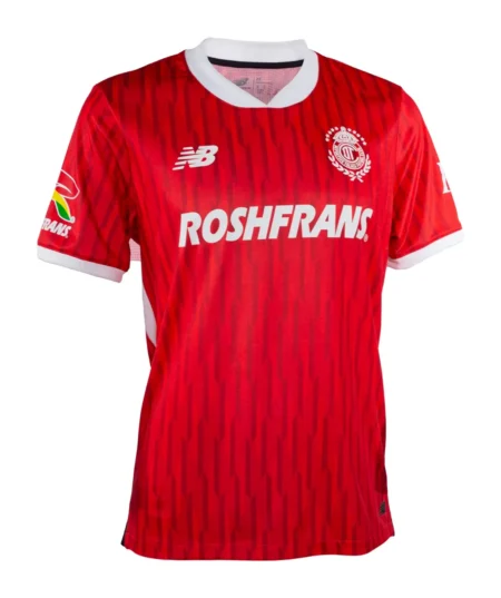 Camisa Titular Deportivo Toluca Vermelha I 2024/25 Masculina