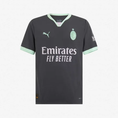 Camisa Ac Milan Cinza Third III 2024/25 Masculina