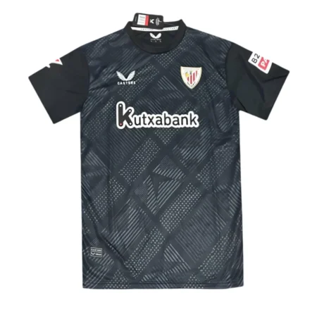 Camisa Athletic Bilbao Goleiro Preta 2024/25 Masculina