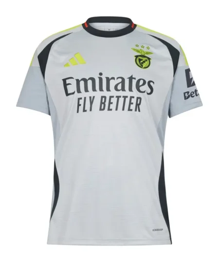 Camisa Benfica Terceira Cinza III 2024/25 Masculina