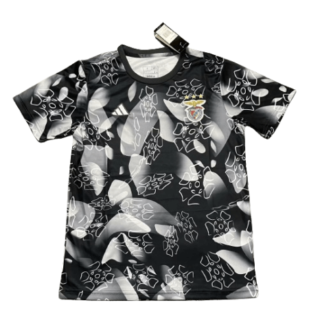 Camisa Benfica Pré-Jogo Preta 2024/25 Masculina