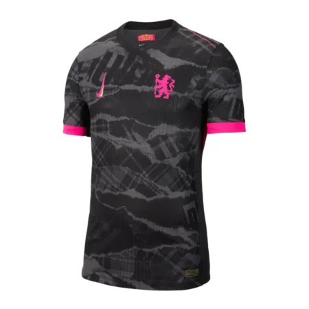 Terceira Camisa do Chelsea Preta Third III 2024/25 Jogador