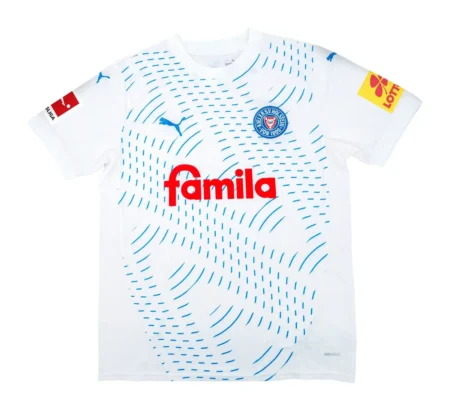 Camisa Titular Holstein Kiel Branca I 2024/25 Masculina