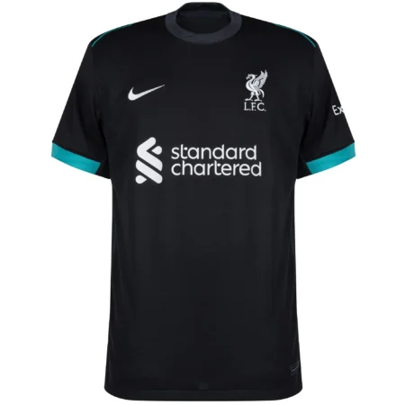 Camisa Reserva Liverpool Preta II 2024/25 Masculina