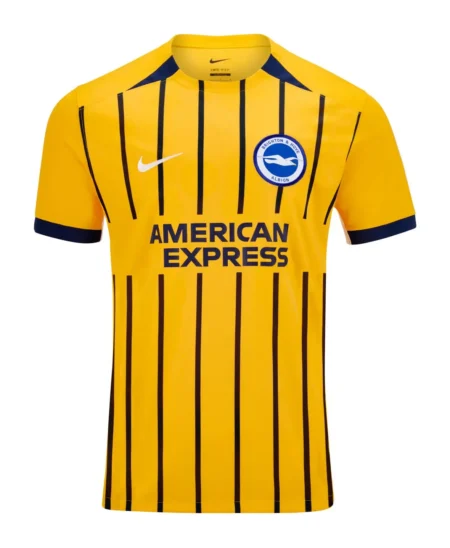 Camisa Reserva Brighton Amarela II 2024/25 Masculina
