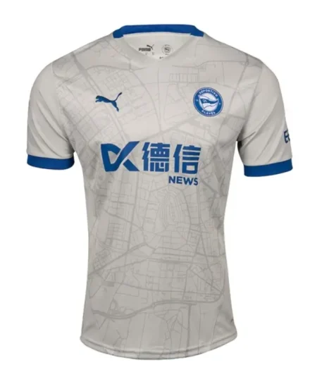 Camisa Reserva Deportivo Alavés Cinza II 2024/25 Masculina