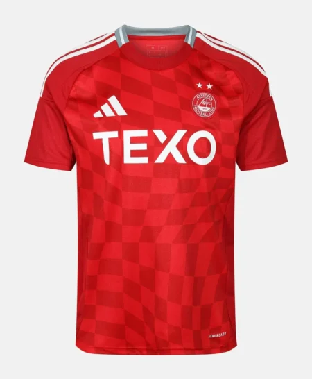 Camisa Titular Aberdeen Vermelha I 2024/25 Masculina