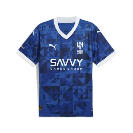 Camisa Titular Al-Hilal Azul I Home 2024/25 Jogador